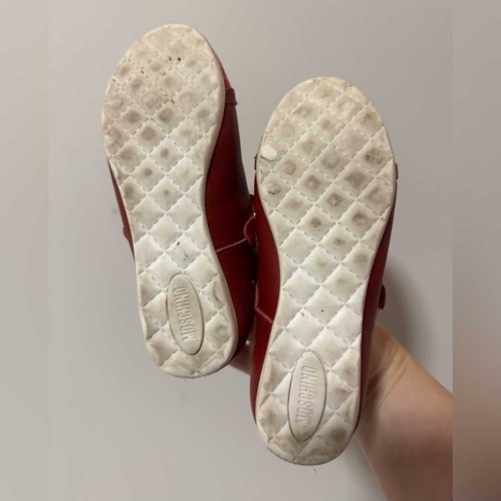 MOSCHINO Red Dress Patent Leather Shoes for Kids (EU 27) - Picture 4 of 6
